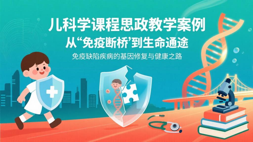 从“免疫断桥”到生命通途：免疫缺陷疾病 的基因修复与健康之路